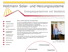 Tablet Screenshot of holtmann-solarsysteme.de